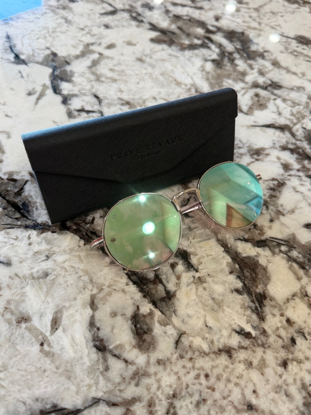 Rivera Round Mirror Lens Sunglasses